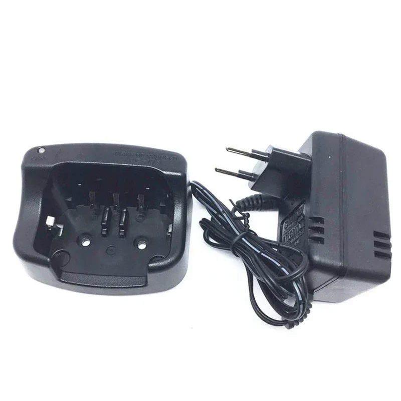 US/EU AC Plug BC-173 Battery Desk Dock Charger Adapter BC173 for ICOM IC-M33 M34 M36 etc Walkie Talkie for BP252 BP-252 battery