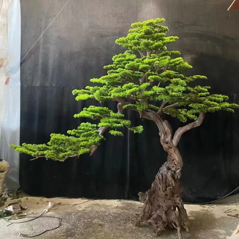 المصنع مباشرة عالية القوة شجرة وهمية أقدام مخصصة شجرة الصنوبر الاصطناعية للديكور المنزل المتبقي #3