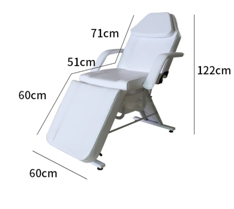 Multi Function Hair Salon Massage Tables Beds Facial Chair Reclining Beauty Spa Folding Bed