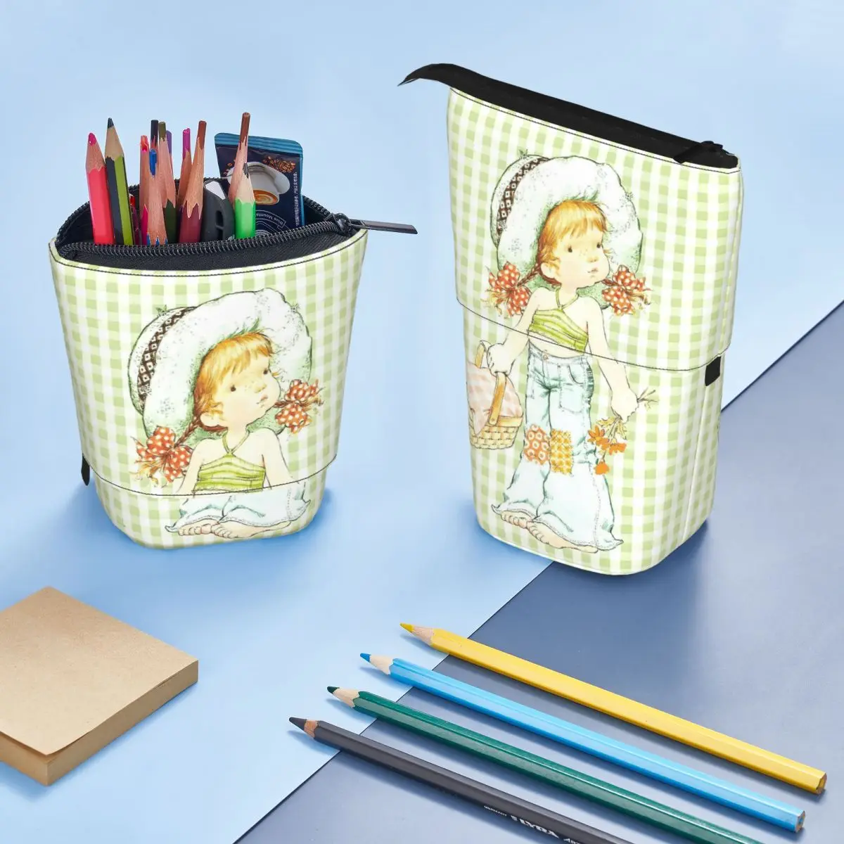 مخصص الكورية رائعتين S-Sarahs K-Kays مقلمة للبنين بنات الكرتون فتاة كبيرة تخزين صندوق القلم حقيبة اللوازم المدرسية