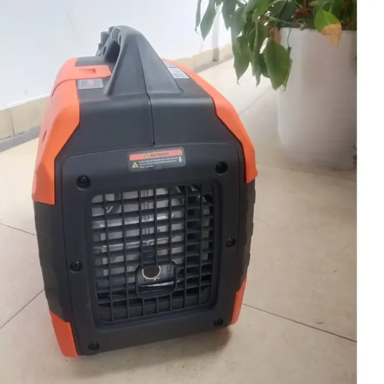 Portable 1.8KW 230V Recoil Start Inverter Generator Lower Noise 2000i ATS Optional Single Phase DC AC Output for Home Use