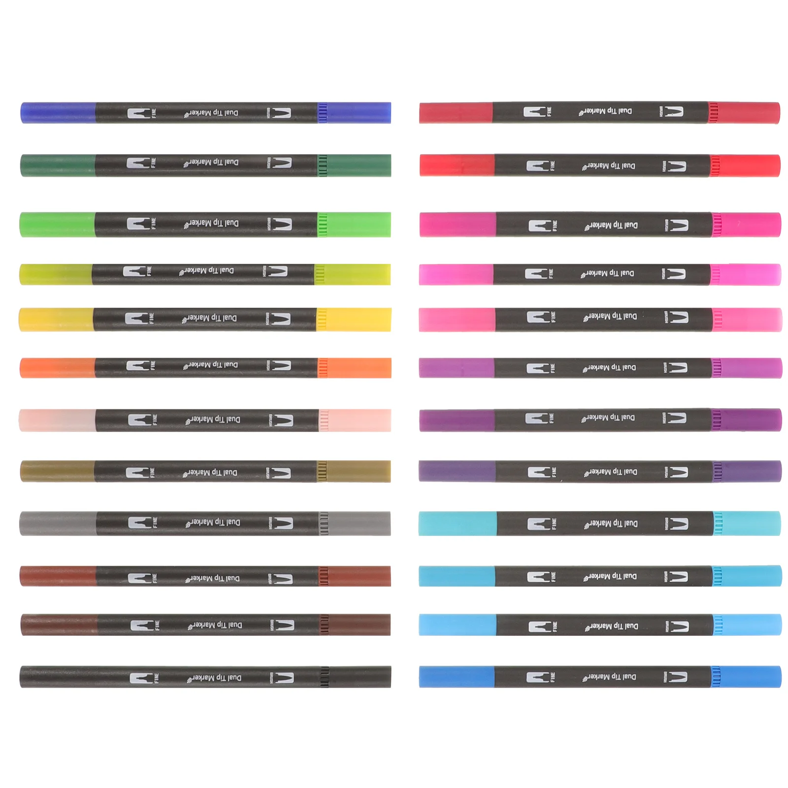 

24Pcs Paint Markers Pens Set for Adults Ceramic Mug Wood Stone DIY Art Project Colouring Pens for School Journaling