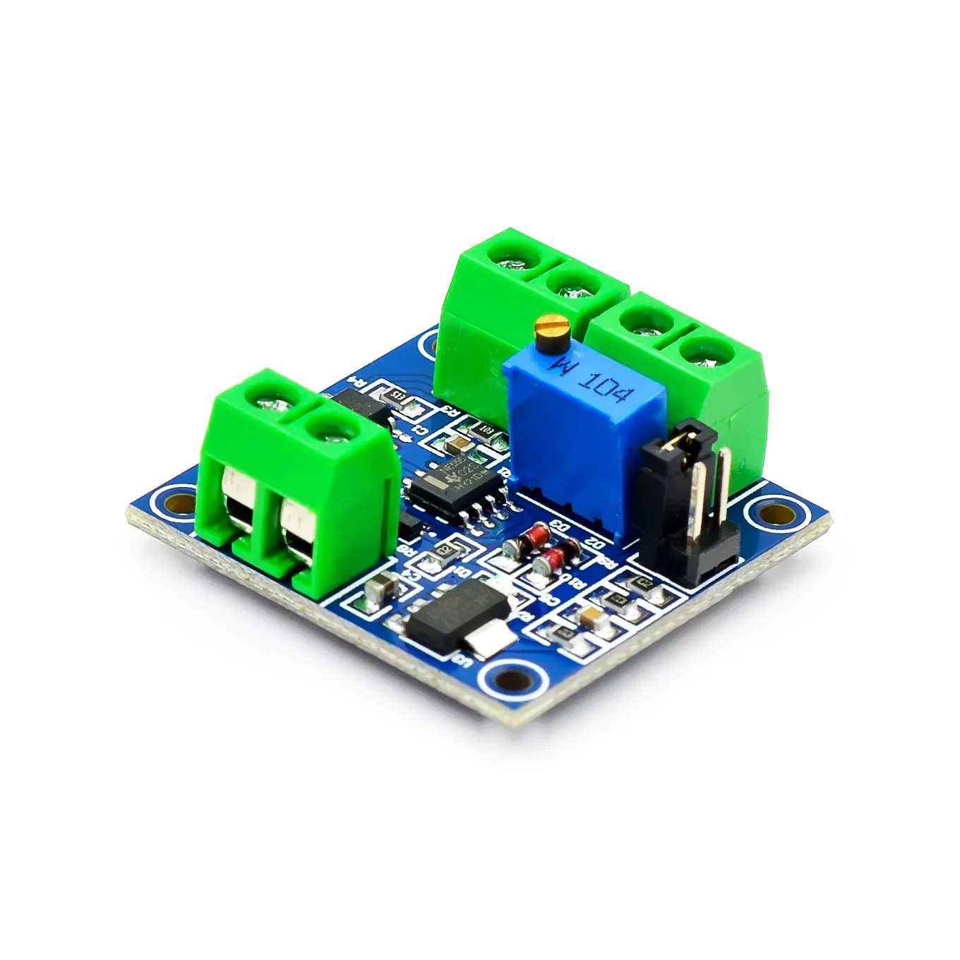 PWM to Voltage Converter Module DC12V-30V 0%-100% PWM Conversion to 0-10V Voltage Adjustabl Converter Power Module