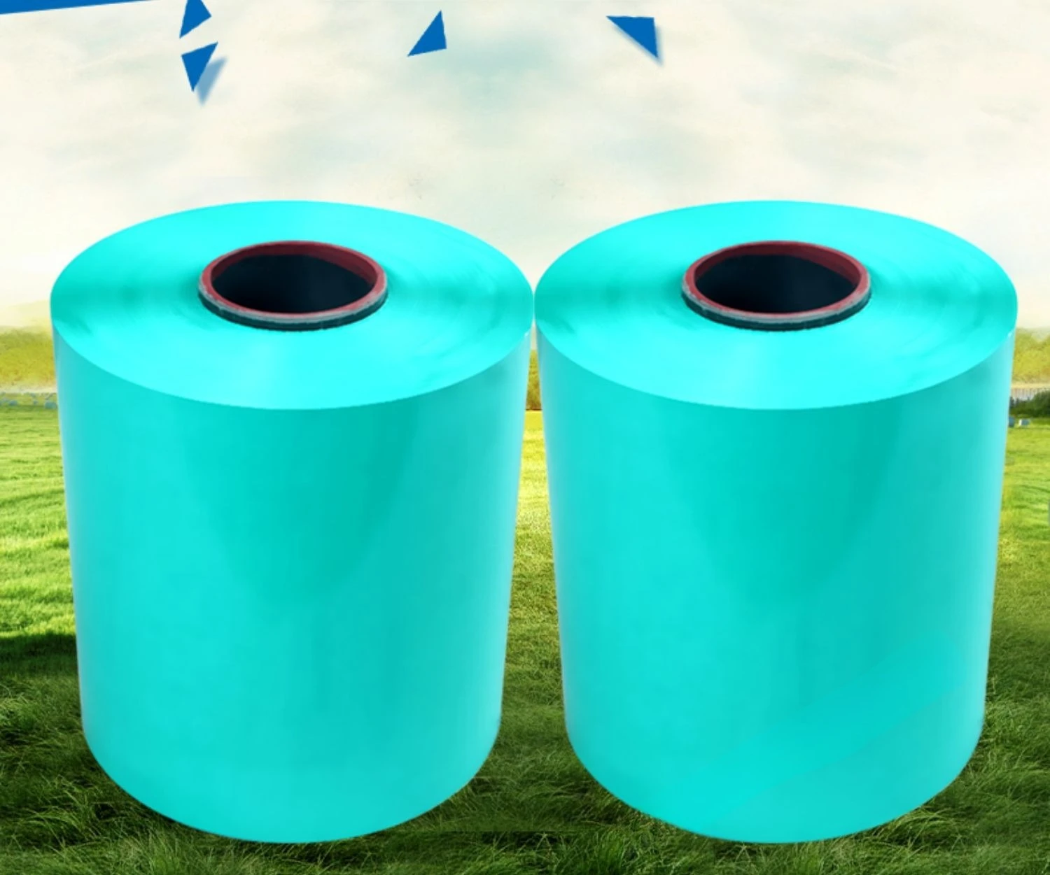 2025ผลิตภัณฑ์พลาสติกการเกษตร Silage Bale Wrap Film สําหรับหญ้าหญ้าแห้ง Bales สําหรับใช้ในฟาร์ม