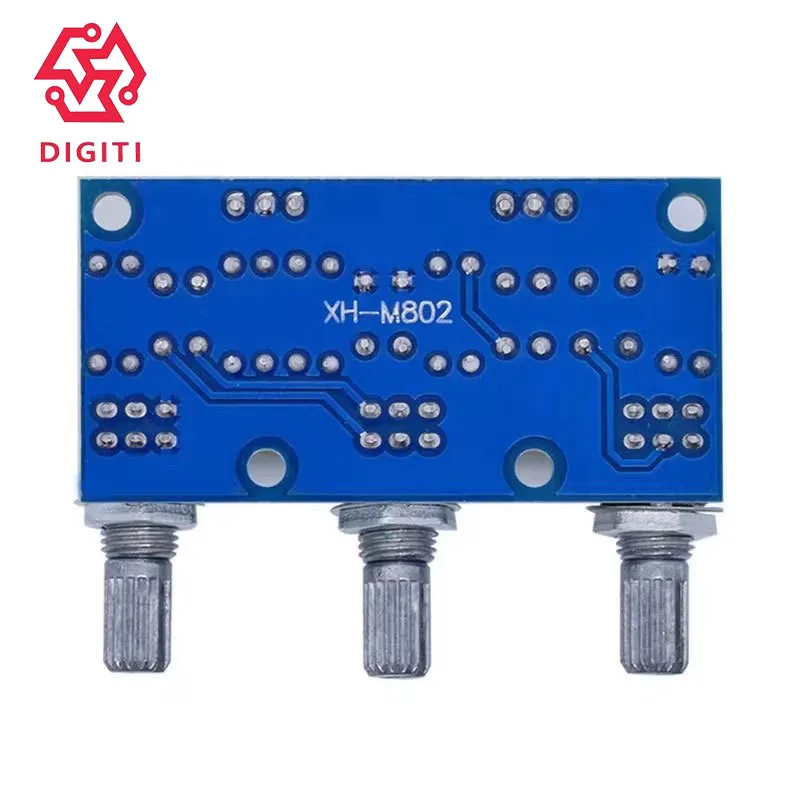 XH-M802 Passive Tone Control Preamp Board​​ ​​(Hi-Fi Grade, No Power Required, Bass/Treble Adjustment for Audiophile Systems)