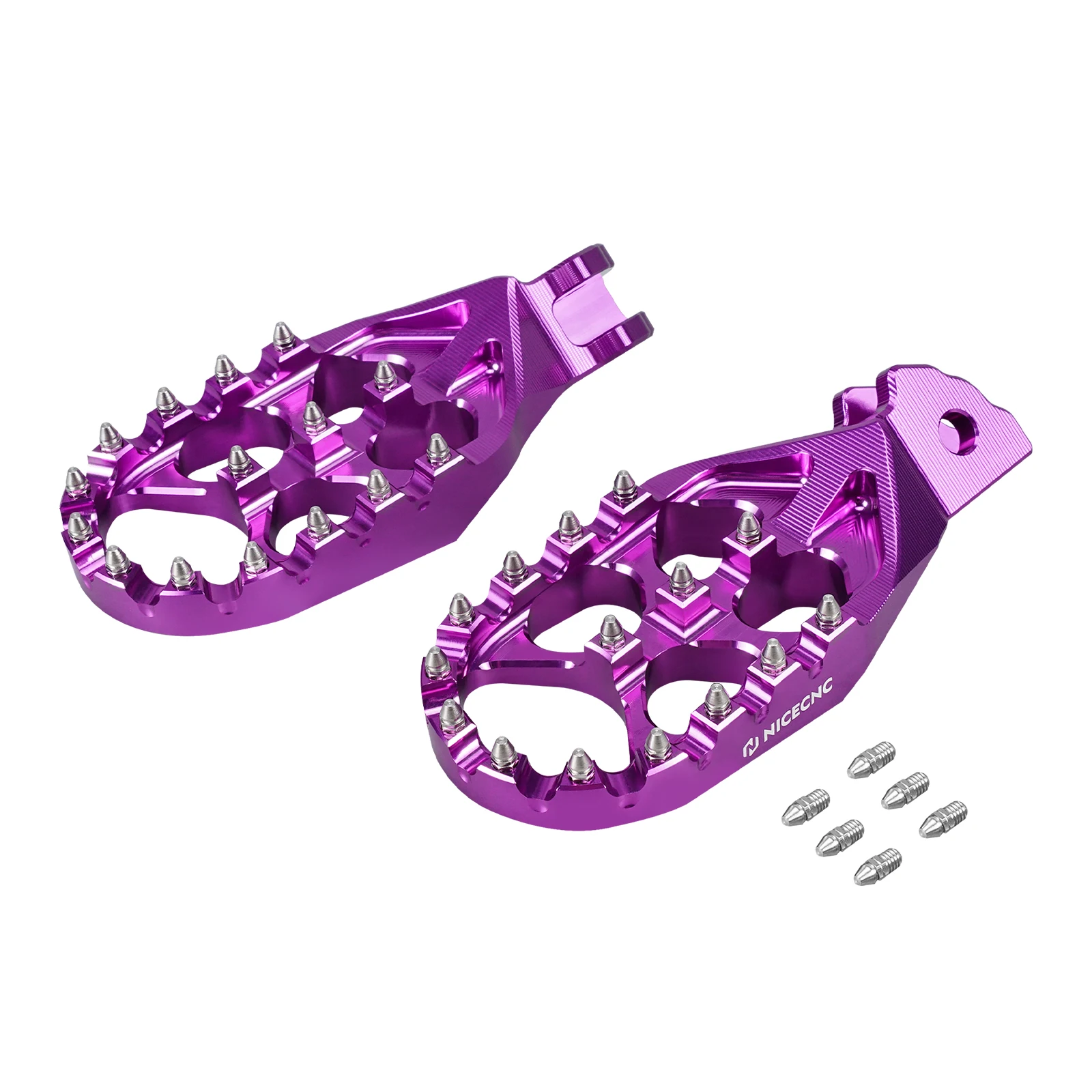 AliExpress NICECNC For Surron light bee X Enlarged Foot Pegs Aluminum For Sur-ron light bee S L1E For Segway X160 X260 Electric Dirt Bike