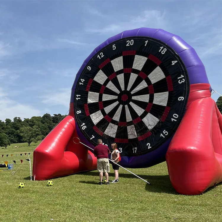 

Fubball-Dartspiel Надувная футбольная карнавальная игра Дартс-доска для аренды вечеринок