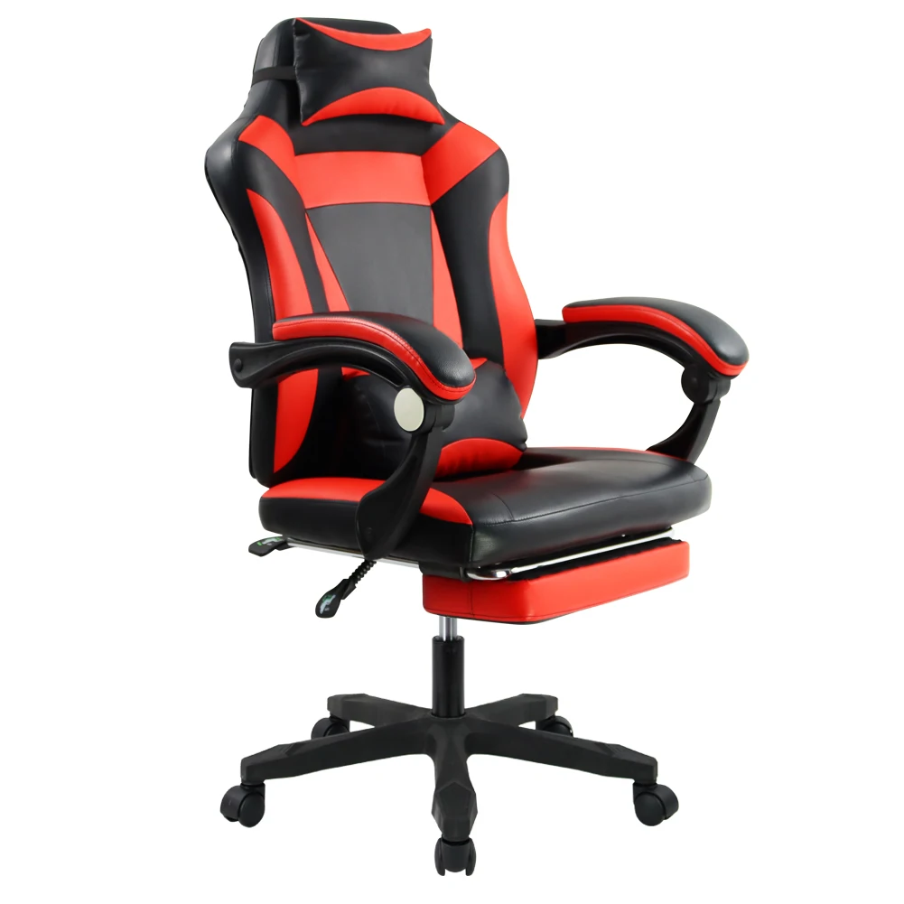 KKTONER Ergonomic Gaming Chair for E-Sport Racing Computer Swivel Height Adjustable with Armrest High Back Headrest