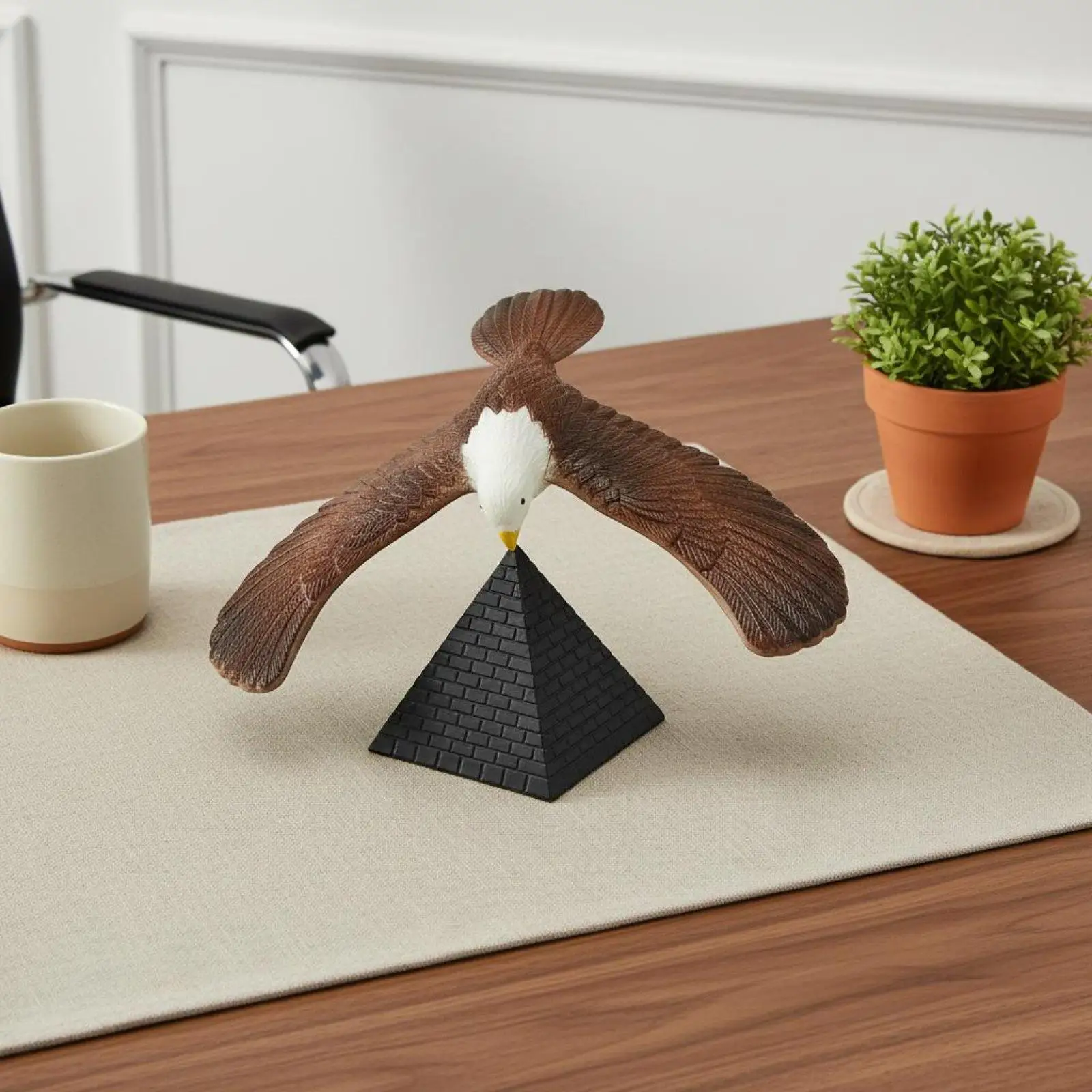 Balance Bird Game Plastic Weighted Figurine Calming Desk Toy Creative Animal Ornament for Study Break Focus