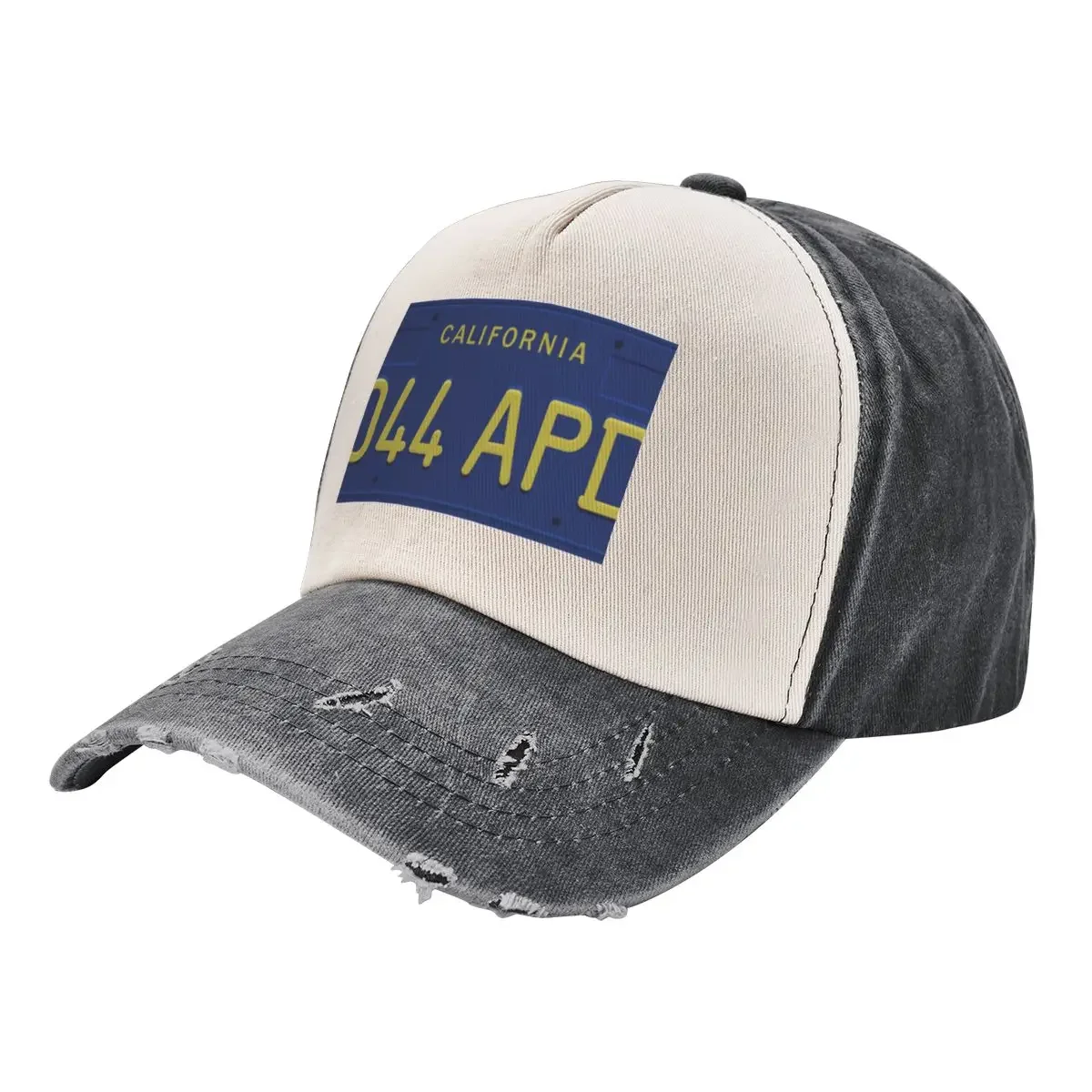 

044 APD California license plate (Lt. Columbo) Baseball Cap Hat men Beach funny hat Women's Beach Outlet 2025 Men's