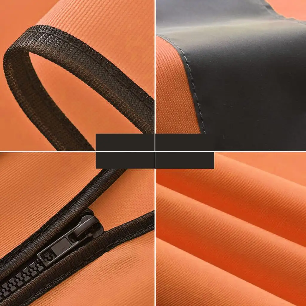 High Visibility Zipper Front Vest With Reflective Strips, Premium, 5 Colors Optional