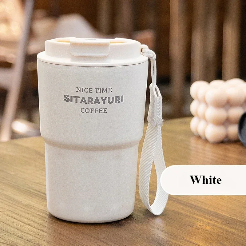 زجاجة ترمس من الفولاذ المقاوم للصدأ فائقة الجمال ، كوب قهوة عصري ، زجاجة ماء مفرغة ، السفر في المكتب ، من من من الخارج #2