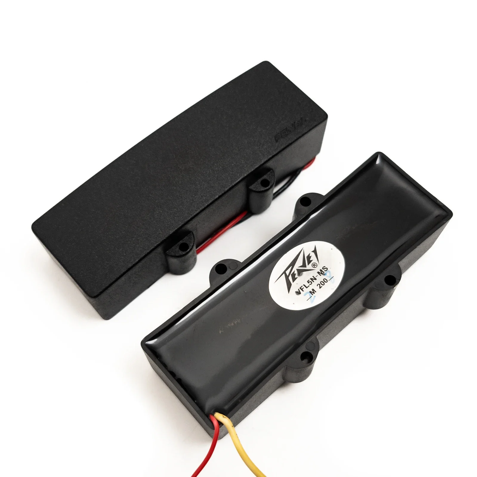 مجموعة التقاطات الجهير الكهربائية النشطة 5/6 سلسلة الرقبة والجسر 9 فولت بالطاقة تيار مستمر 5.65kΩ قطع غيار سوداء #1