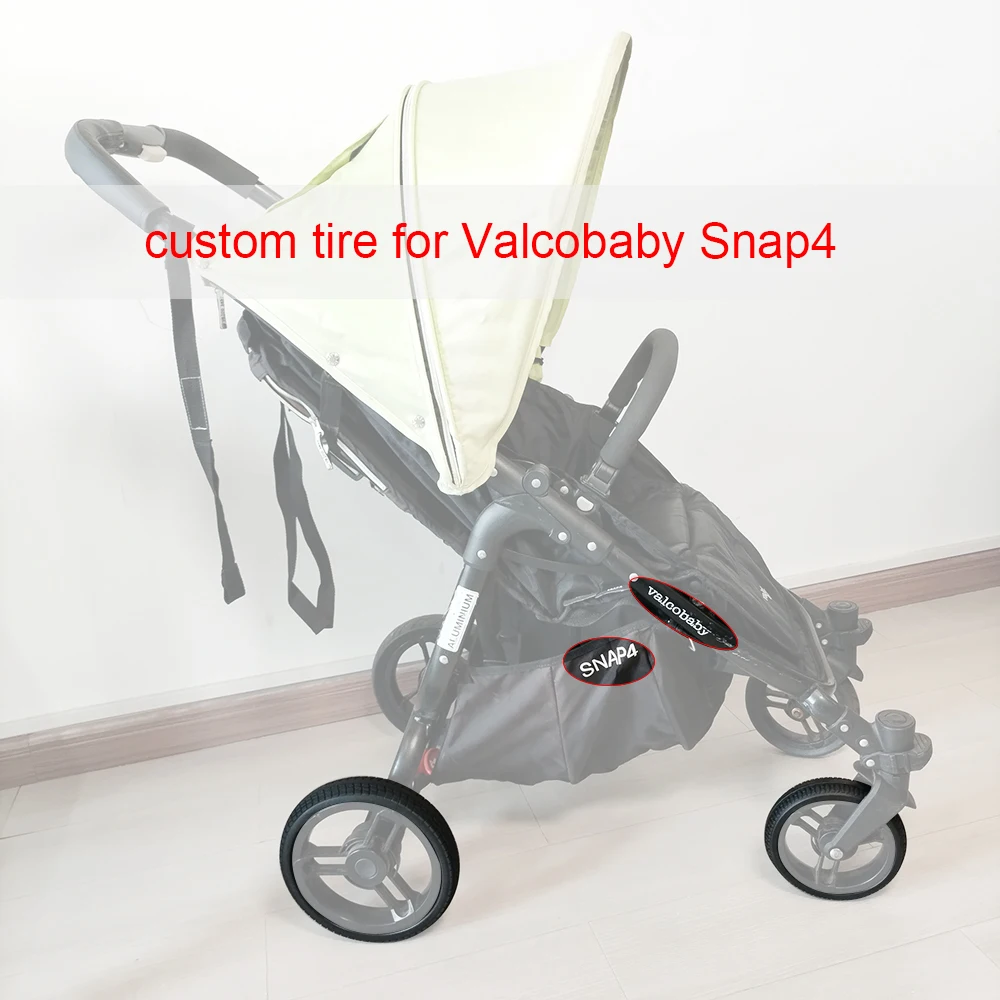 إطار عربات التي تجرها الدواب لعجلة Valco الأمامية أو الخلفية لتخصيص غطاء إطار PU مع ملحقات استبدال عربة الأطفال ذاتية الصنع #1