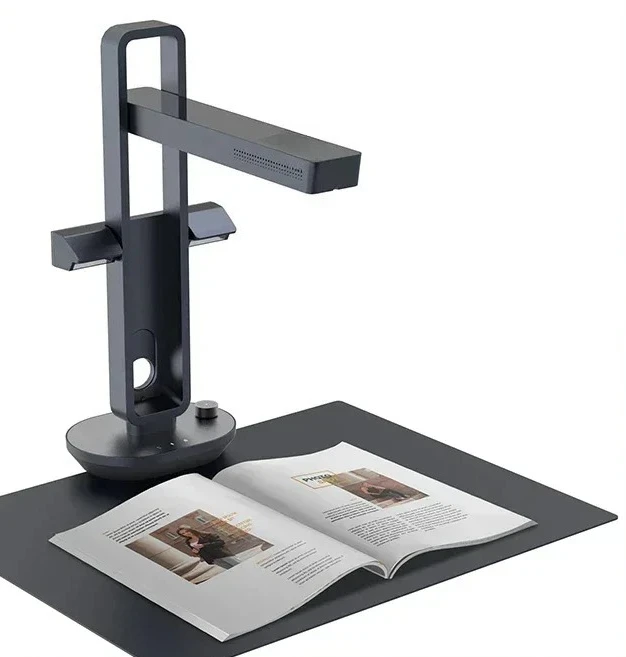 Scanner USB Book Scanner with OCR Auto Flat and Desktop, File Camera for Desktop/laptop CZUR Shine Ultra Smart Portable Document