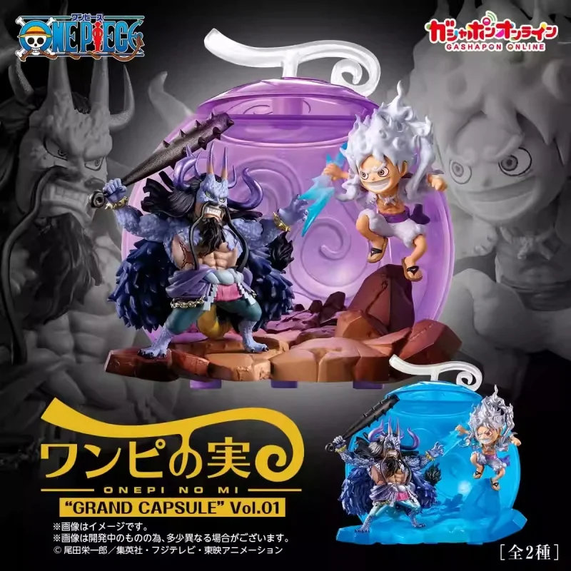 

Bandai натуральная ONEPIECE PREMIUM GASHAPON GRAND CAPSULE Vol.01 ONEPI NO MI экшн-фигурки аниме игрушки детский подарок модель украшения