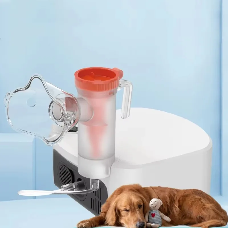

Cat Dog Pet Use Vet Veterinary Medical Grade Household Nebulizer Mask Machine