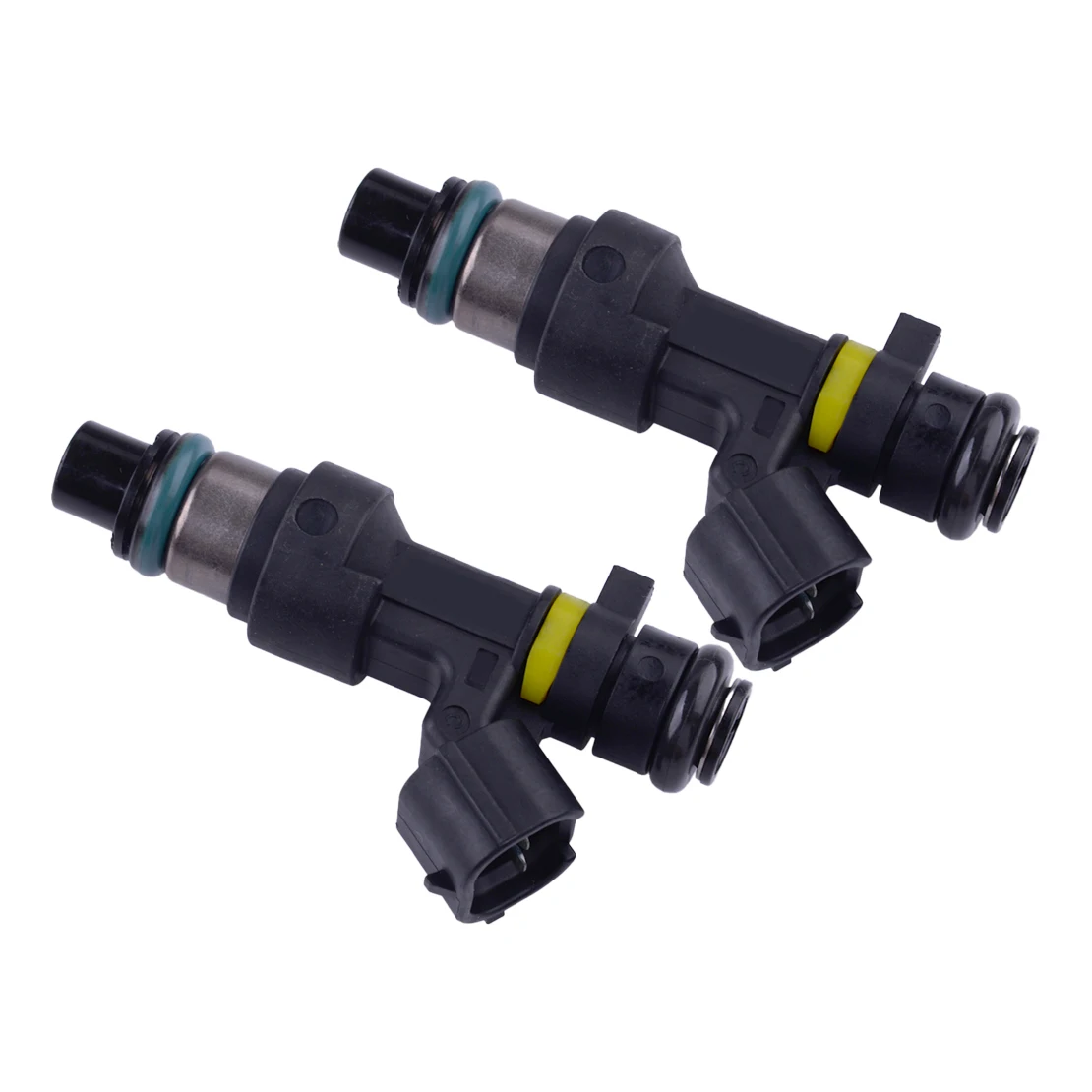 2Pcs Fuel Injector Nozzle Fit for Nissan X-Trail T30 T31 2.5L 2001-2008 2009 2010 2011 2012 2013 2014 QR25DE 16600EN200 FBY2850