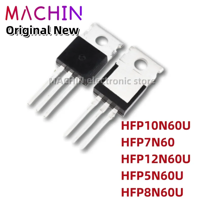 1pcs HFP10N60U HFP7N60 HFP12N60U HFP5N60U HFP8N60U TO220 MOS FET TO-220