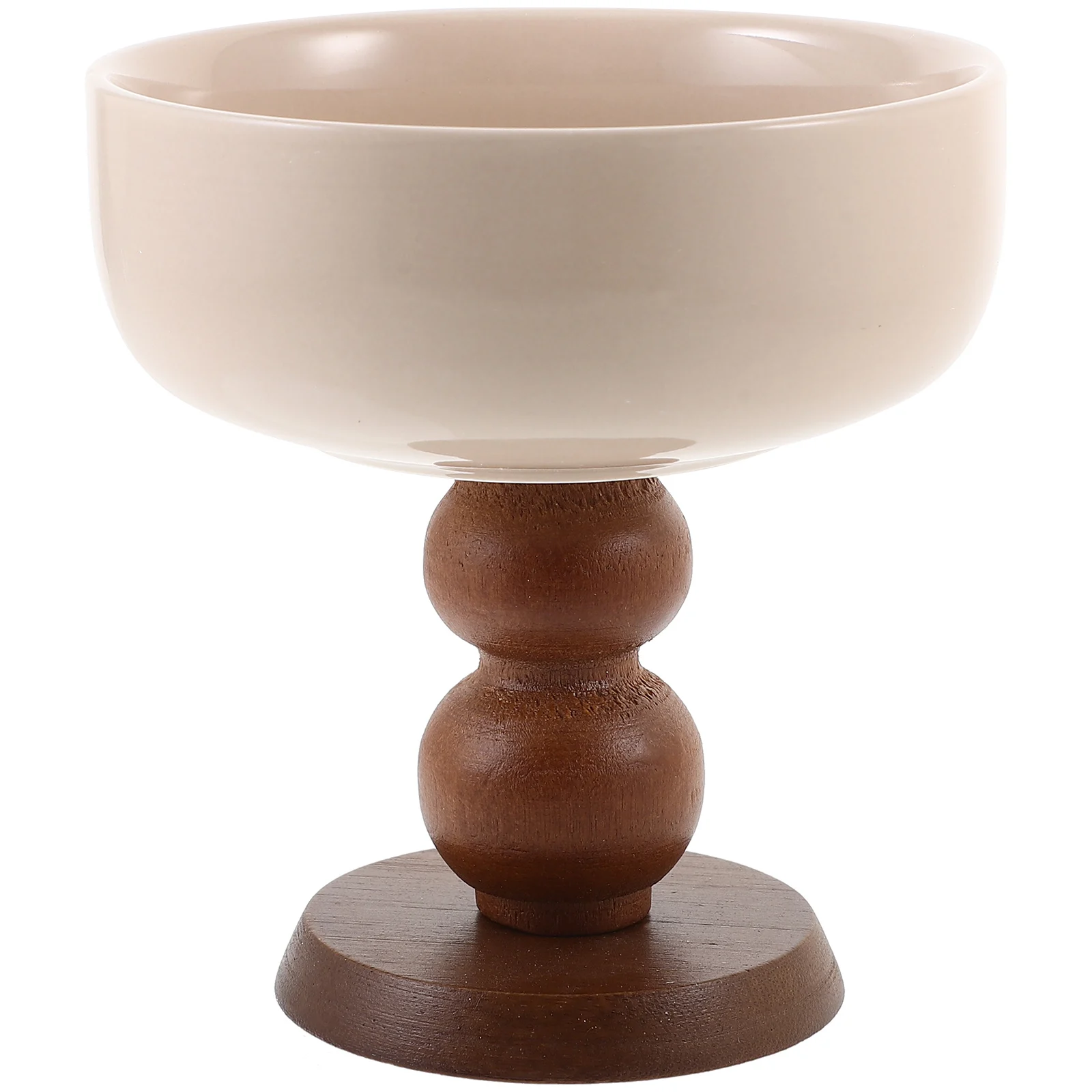 

Creative High Base Ice Cream Cup Dessert Bowl Holder Ceramic Cup For Home Party Ktv Multi-Function Pudding Container