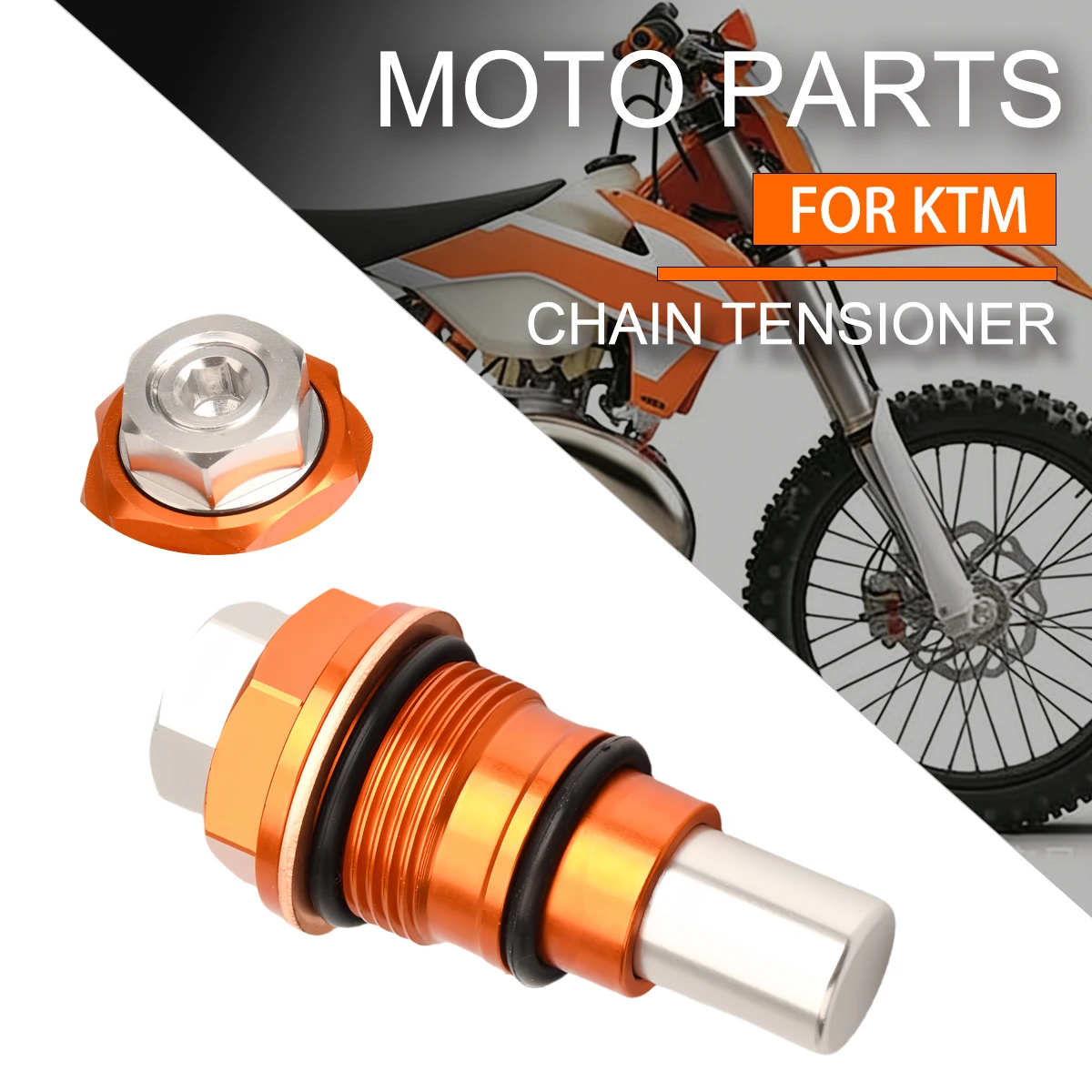 Motorrad-Kettenspanner für KTM 250 350 SXF EXCF XCF 350 FREERIDE 2007 2011 2013 2015 2022 2023