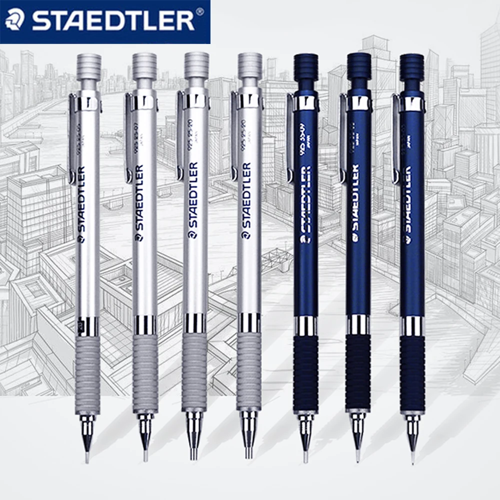 

German STAEDTLER Mechanical Pencil 925 25/35 Metal 0.3/0.5/0.7/0.9/2.0mm Professional Design Drawing Sketching Office Supplies