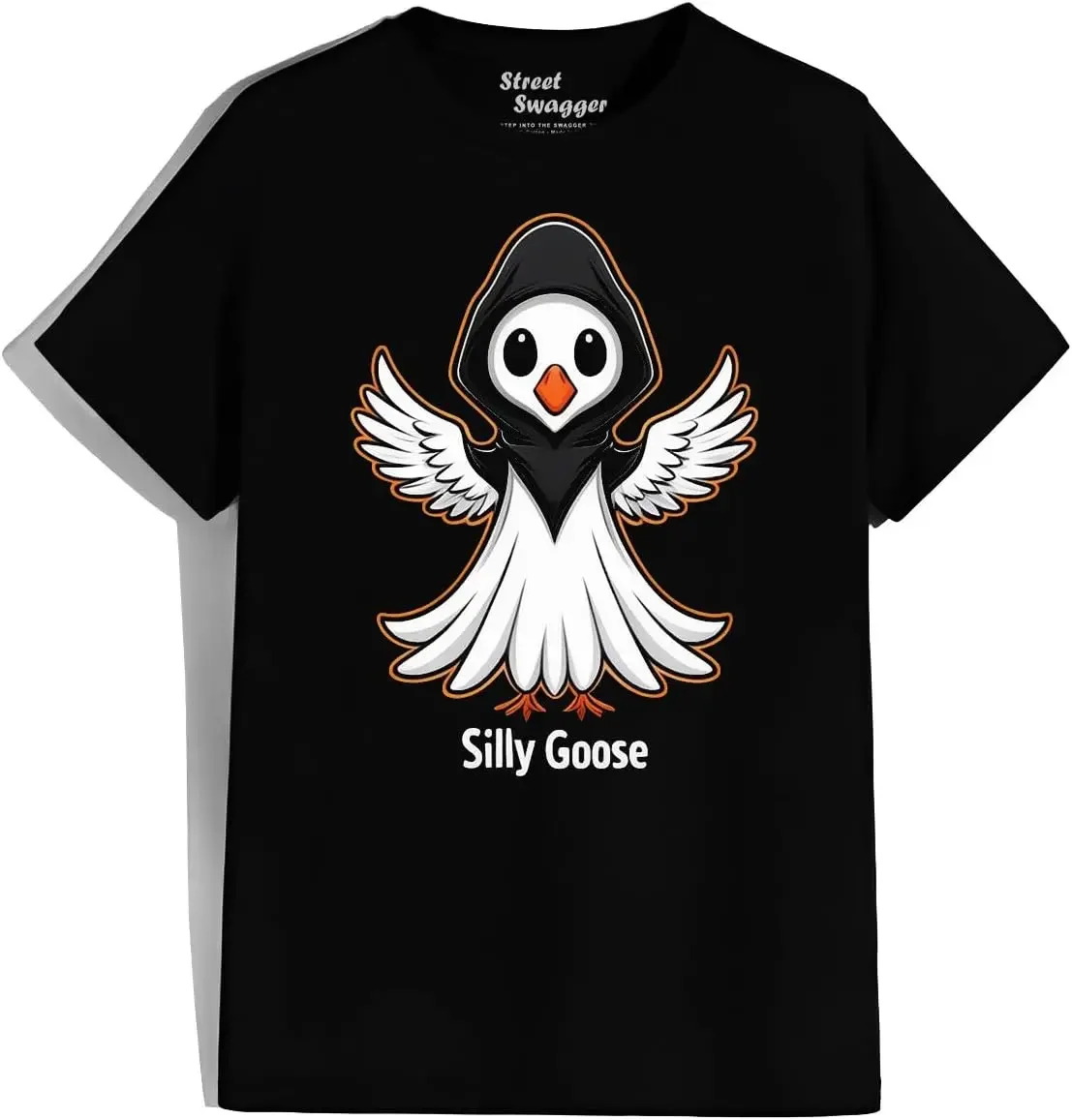 Wild Goose Chase Silly Goose Loose Groovy T Shirt Tees High Quality 100%Cotton Short Sleeve