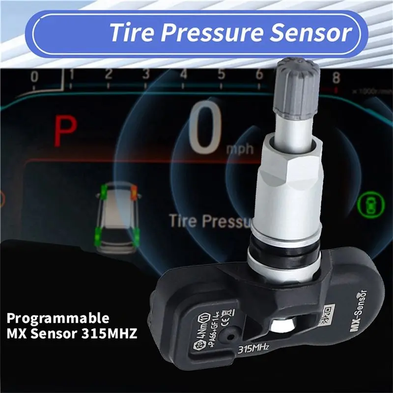 Universal MX Sensor 315MHZ Programmable Car TPMS Tire Pressure Sensor Monitor For Autel TS408 TS508 ITS600