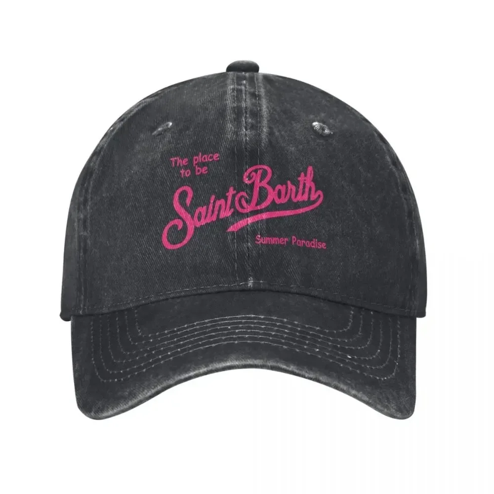 Fashion S-Saint B-Barth Baseball Caps Women Men Snapback Cap Female Male Visors Sun Hat Unisex Adjustable Cotton Trucker Hats image 2