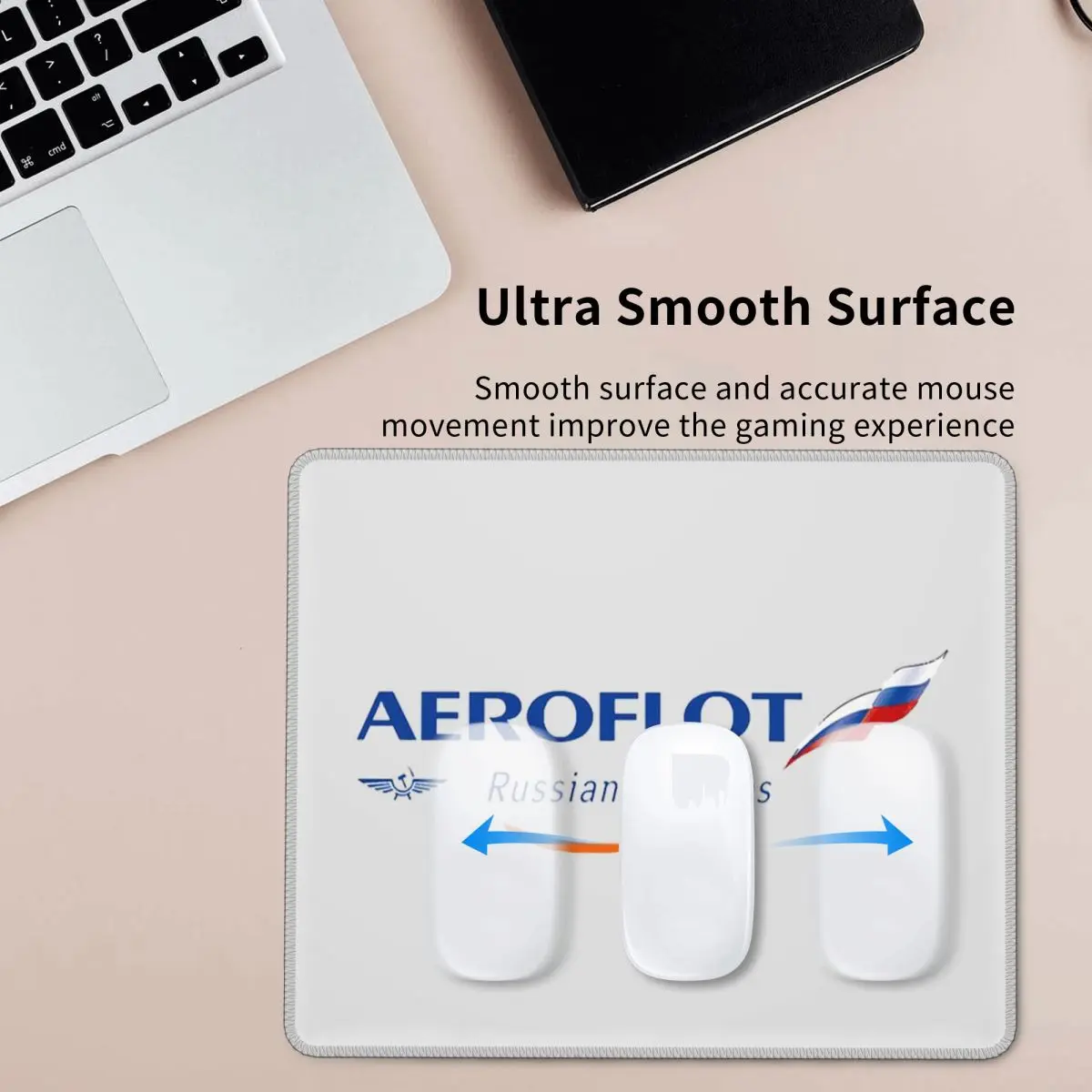 Multi-size Mouse Pad Aeroflot Aviation Russe Pilote Aerospace Aviateur Gamer PC Laptop Mats Keyboard Carpet Computer Gaming
