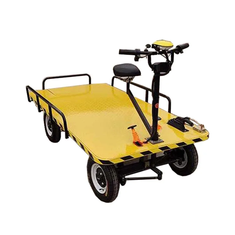 

electric warehouse trolley platform electric transport cart