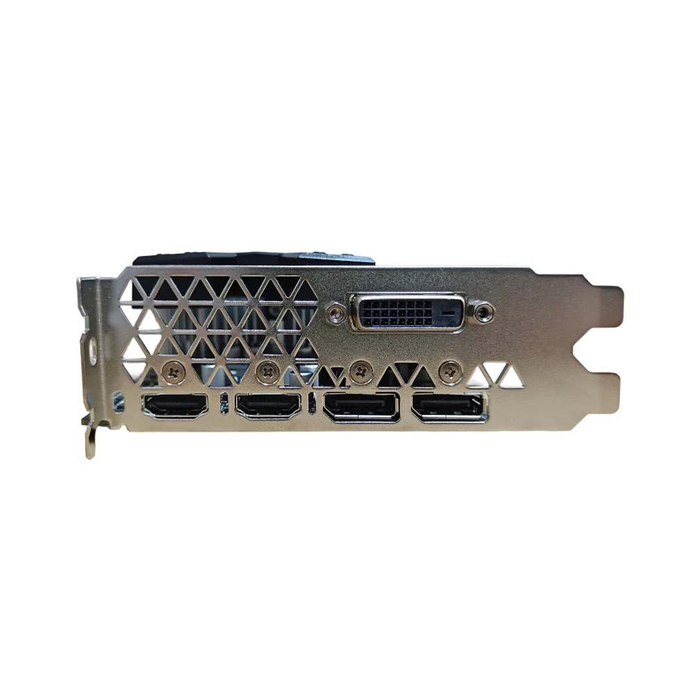 NVIDIA GeForceGTX 1060 6GD5 & 3GD5 VGA لـ GS GDDR5 بطاقة الرسومات المكتبية تدعم PCIE 3.0 HDMI DVI مروحة واحدة