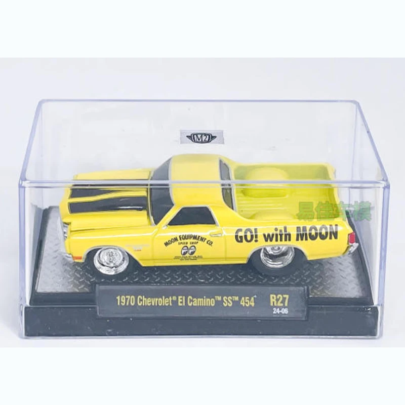 M2 1/64 Scale 1970 El Camino SS Alloy Car Model Static Collection