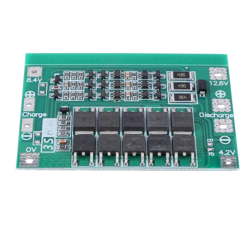 20X 3S 60A Bms Board Lithium Li-Ion 18650 Battery Protection Board With Balance For Drill Motor 11.1V 12.6V 18650