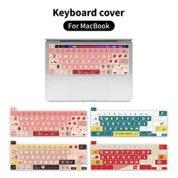 Keyboard Cover for Macbook Air13.3 A2337 A2179 M1 2020/2021 protection Macbook air old Laptop US cartoon fun
