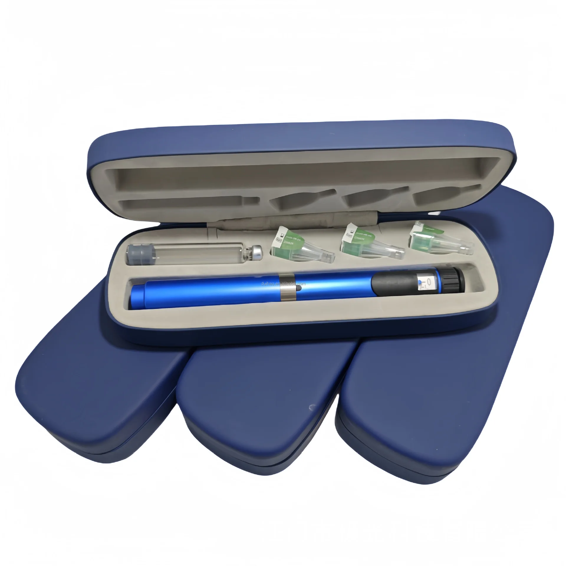 

60 Unit Insulin Pen Injector, Peptide Injection Pen for V2, Reusable Research Pen Injector with Travel Case & 1PCS 3ml Cartridge