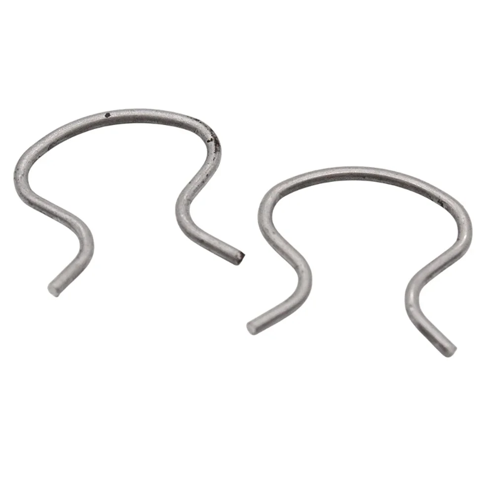 Replacement 2Pcs Window Winder Handle Clips For Fiat Car Door 4138439 11100222 Metal Parts Built For Long Term Use