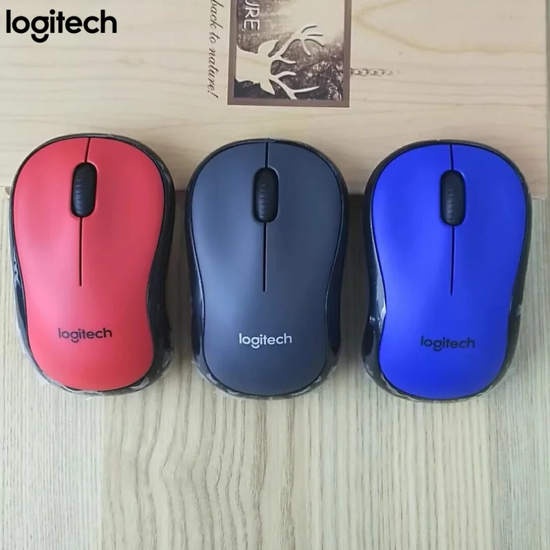 Mouse silenzioso wireless Logitech M220, laptop, ufficio desktop, casa, durata della batteria di lunga durata, dimensioni compatte