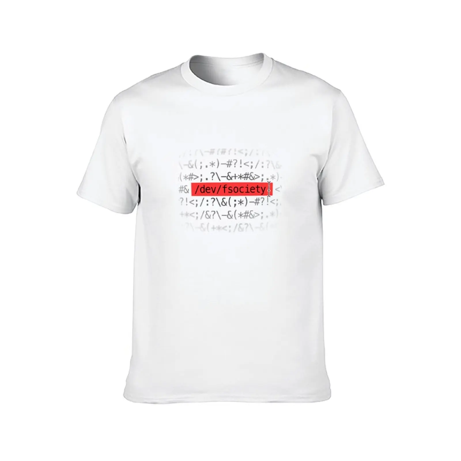 vintage shirt T-Shirt FSociety man t for shirts t man graphic plain Dev