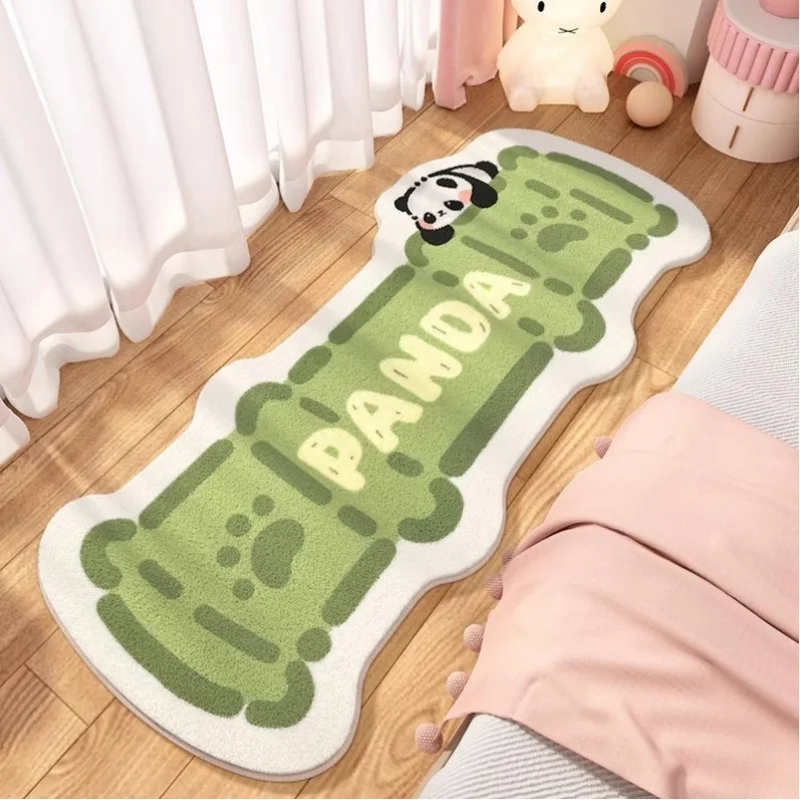 

Panda Carpet Bedroom Bedside Blanket Girl Room Children's Room Skin-Friendly Wear-Resistant Foot Mat