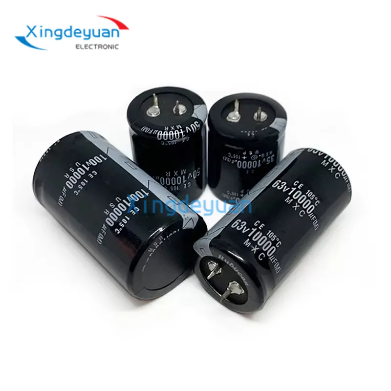 1PCS Ox Horn Capacitance 100V 1000UF aluminum electrolytic capacitor size 22*25/30/35/40 25*25/30 MM