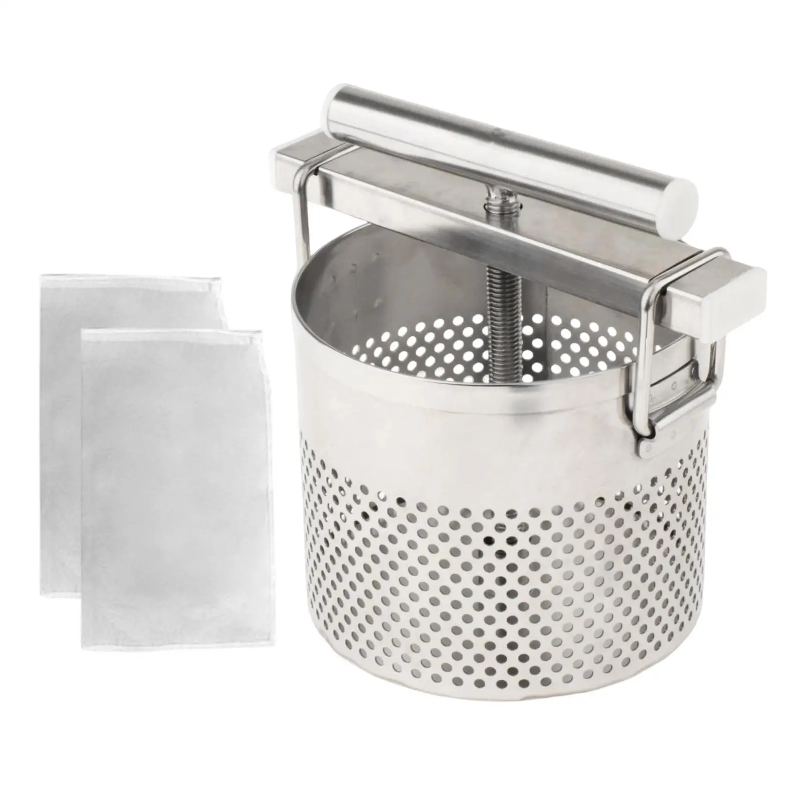 Stainless Steel Vegetable Stuffing Squeezer Household Manual Dumpling Filling Press Efficient Tool for Cooking Food Preparation