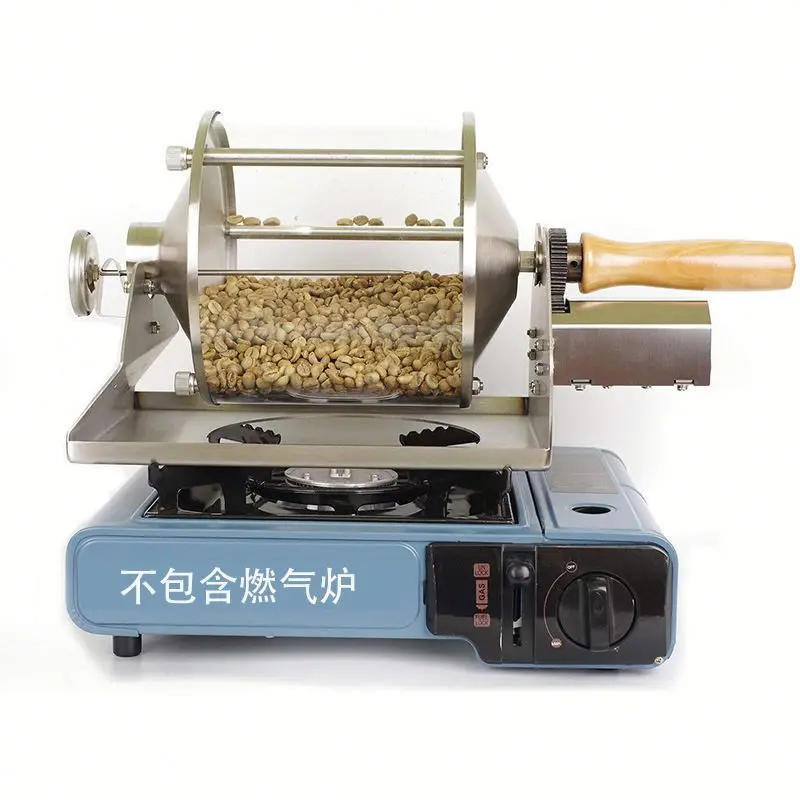 High Quality Gas Electric Nuts Roaster Machine Hot Air Commercial Peanut Seed Nut Roasting Machine Coffee Roasting Machine 400g