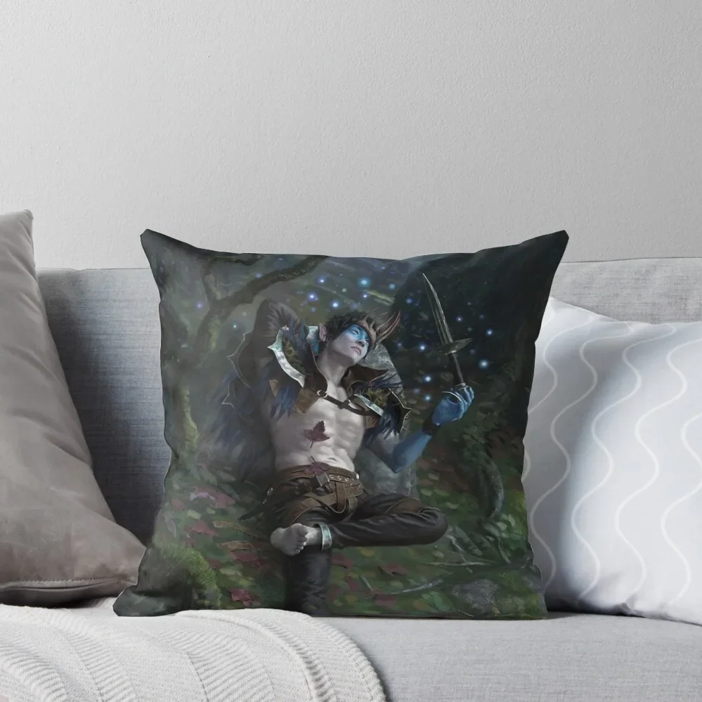 

Oko, Thief of Crowns Throw Pillow Christmas Pillow Covers Sofa Cushions Covers Cushions