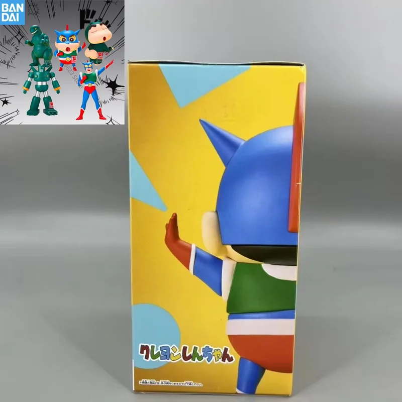 

BANDAI NAMCO BANPRESTO CRAYON SHINCHAN COSPLAY SOFVIMATES shinchan Action Kamen Figure Model Genuine Festival Gifts Boxed Toys