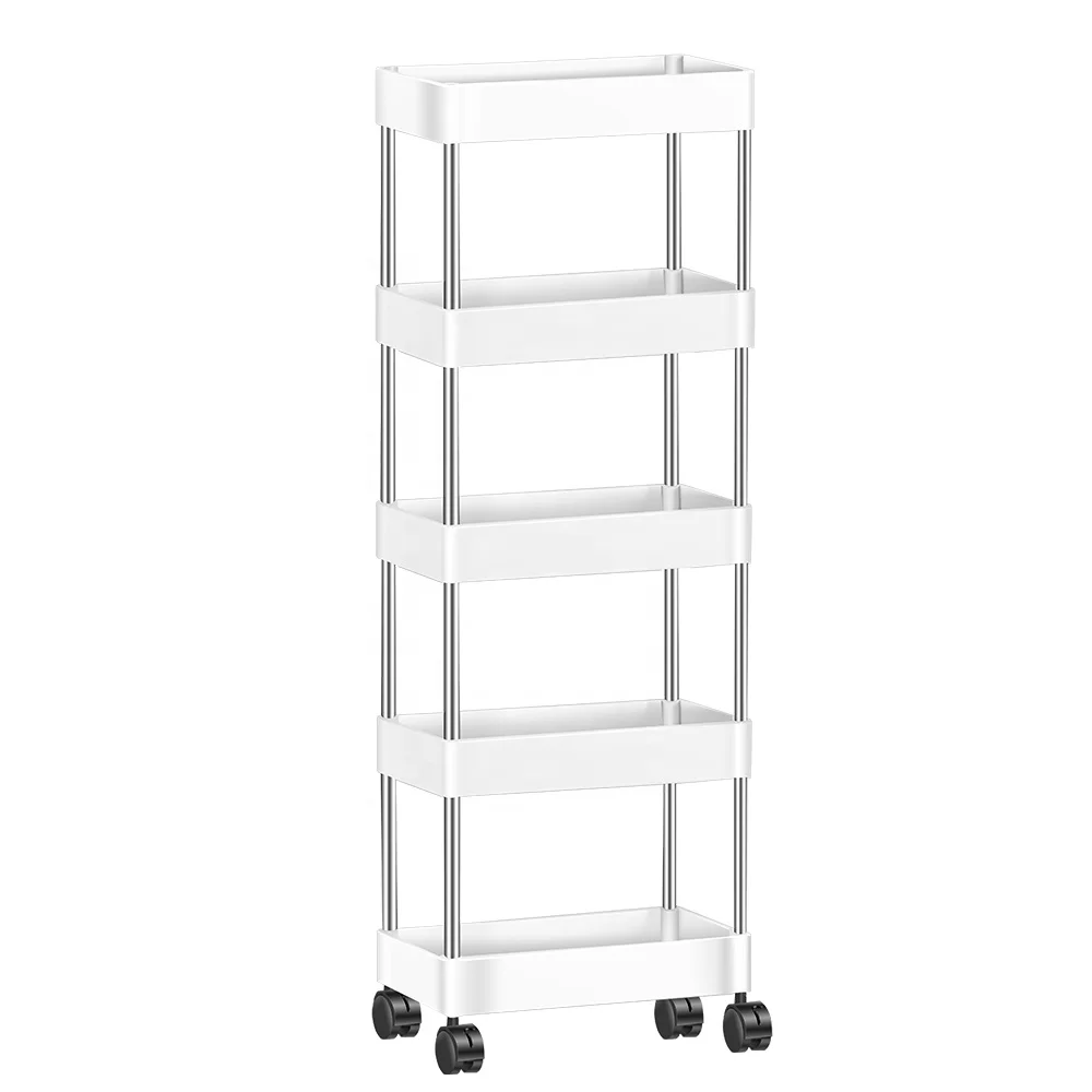 Over The Cabinet Pantry Door Storage Rack Metal Basket Organizer Kitchen Adjustable Wall Mount Spice Rack