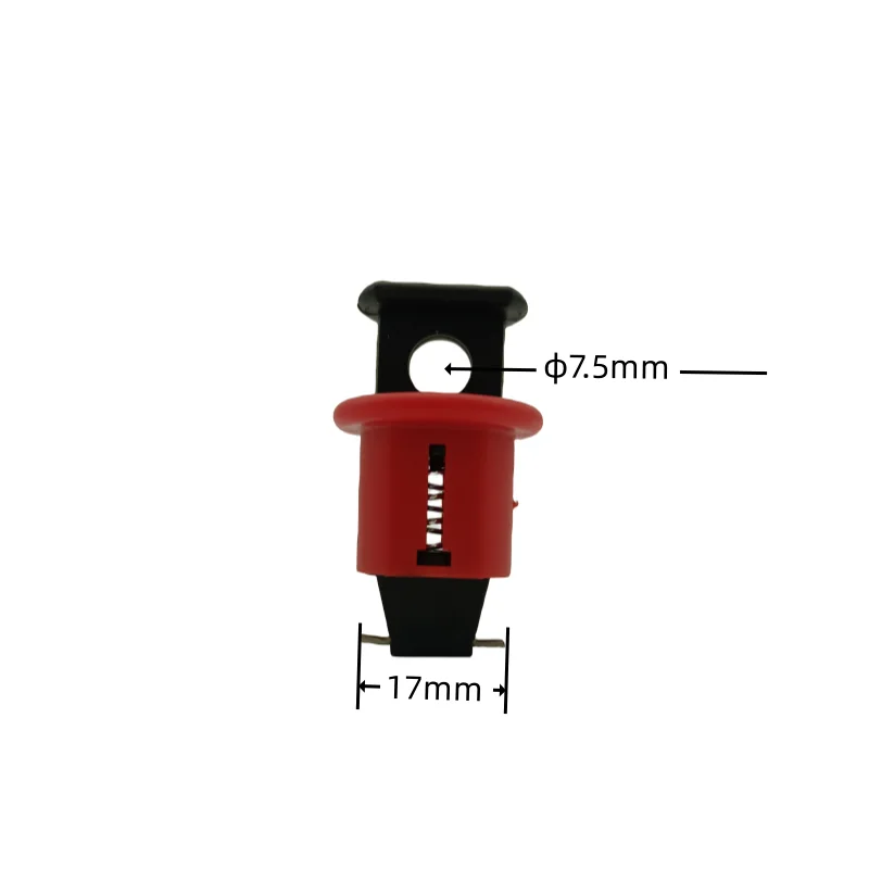 Lockout Miniature Circuit Breaker Lock Electrical Air Breaker Switch Handle Lockout Isolation LOTO Device Pin Out Standard