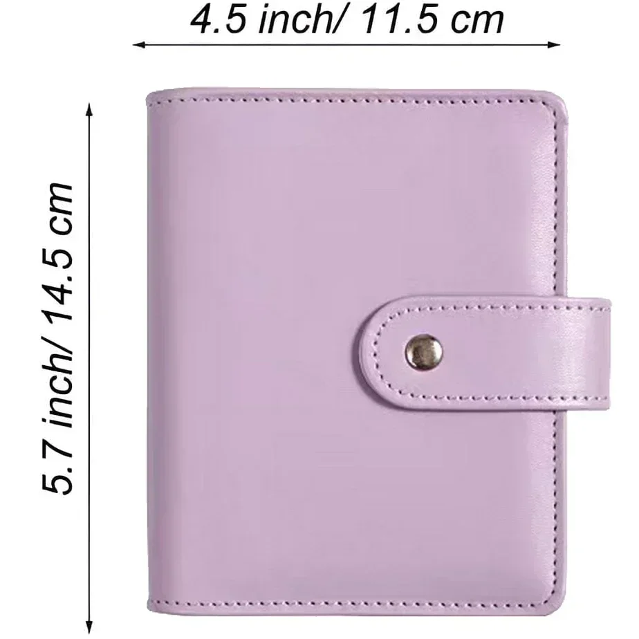 2024 Cash Envelope Savings Money Budget Planner 6 Holes Binder for Financial Management A7 Loose-leaf Notebook Binder Housing