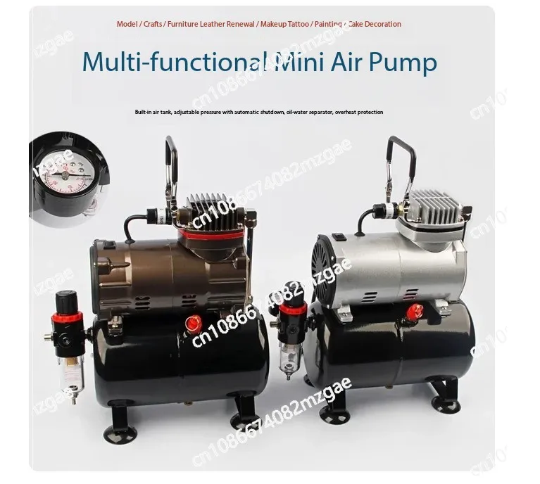 

TC-20T & 80T Model Spray Painting Air Pump - Versatile Airbrush Compressor for Detailed Figure and Hobby Coloring