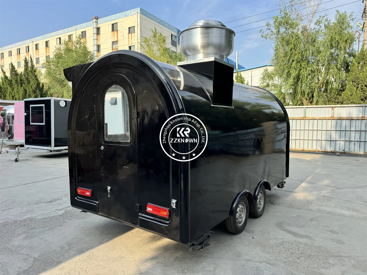 USA Mobile Kitchen Food Trailer BBQ Ice Cream Display Cart Catering Van Remolques Food Truck with Full Kitchen for Sale